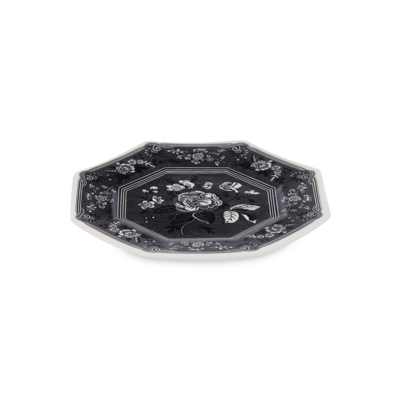 Spode Heritage Collection Octagonal Plate Botanical 9.5"