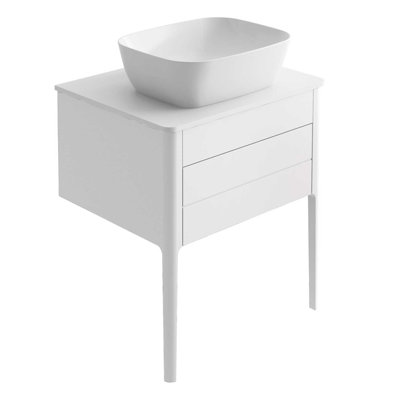 Senah 63cm Single Bathroom Vanity Base Only