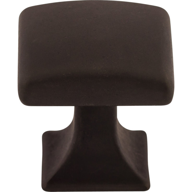 Contour 1 1/8" Length Square Knob, Sable