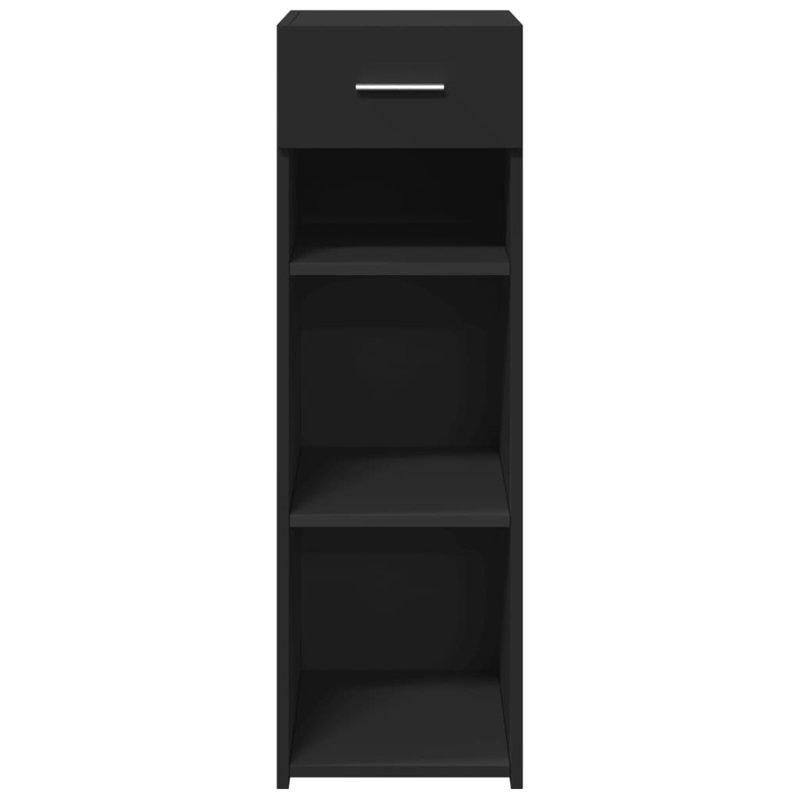 Anquette 93cm H x 30cm W Standard Bookcase, Black