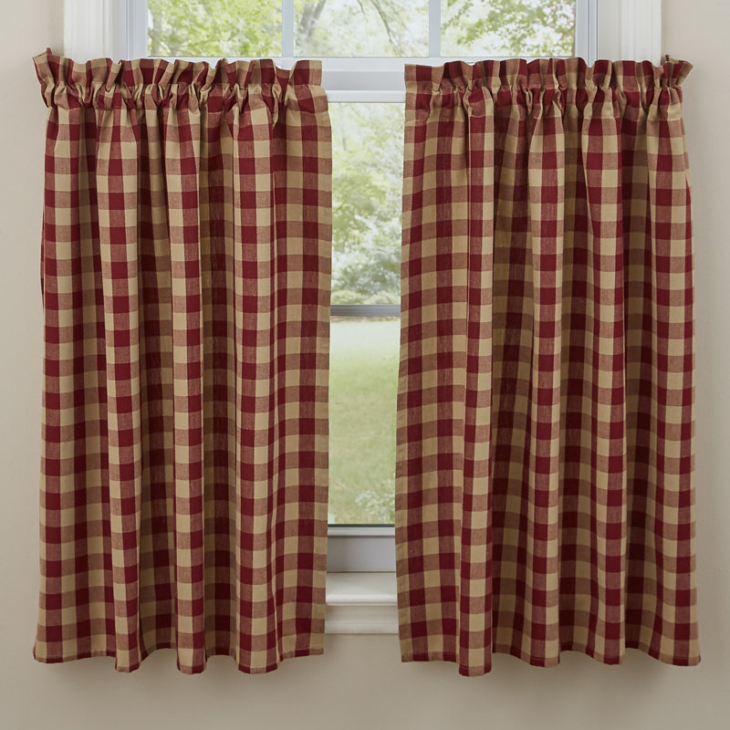York Window Tiers, Red, 72"W x 36" L