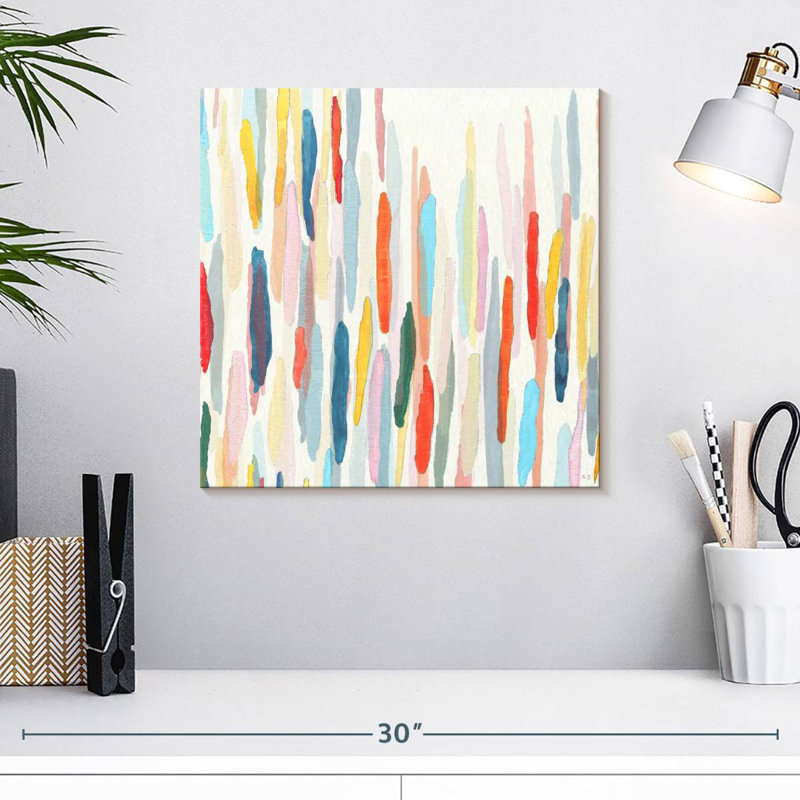 Avery Rhythme et couleur II, H 16 po x l 16 po