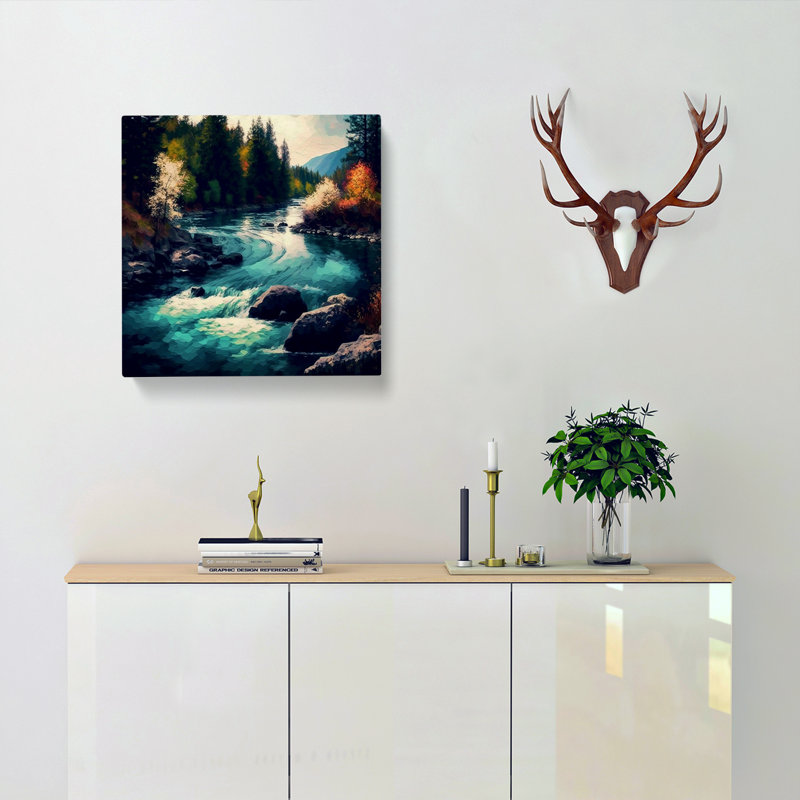 Modern Wall Art - Wrapped Canvas
