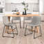 Chaise d'appoint rembourrée en similicuir-1862001559