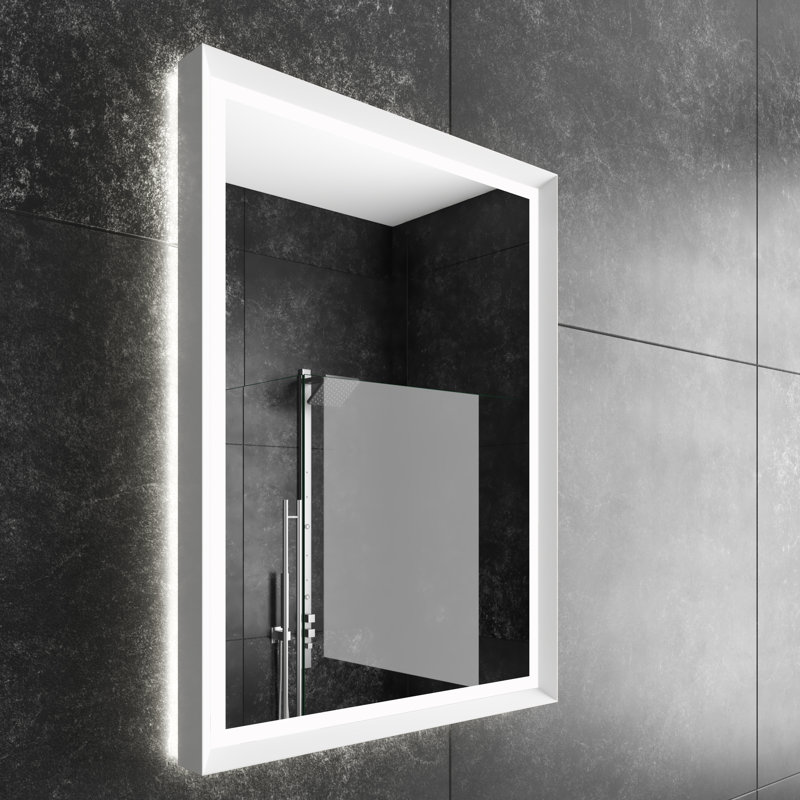 Miroir d'opéra à intensité variable, H 30 po x l 70 po, Blanc, 3000 K