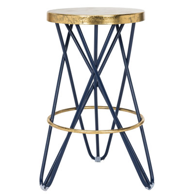 Dimitri Counter Stool with Metal Frame