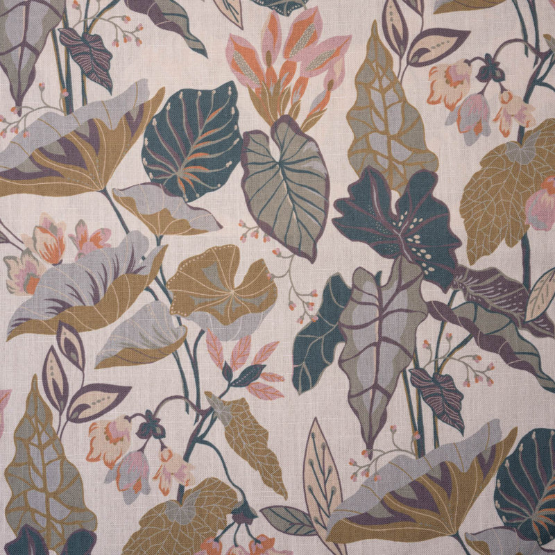 Tissu en similicuir Delia Performance, Tropique