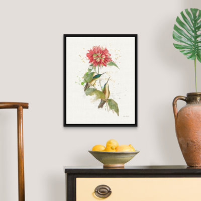 Colibris colorés I, art mural sur toile