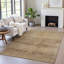 Machine Washable Indoor/Outdoor Xhevrie Khaki Rug-111928200