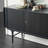Industrial Minimalist Solid Wood Sideboard