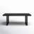 Clement Rectangular Metal Outdoor Dining Table , in. W in. D-91134558-90726783