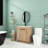 30'' Single Bathroom Vanity with Ceramic Top-46326898