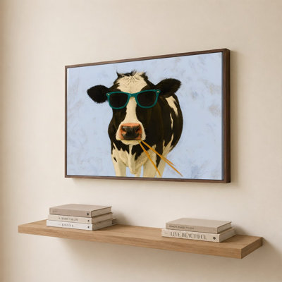 «Onward Cow» par Jenny Green - Impression sur toile
