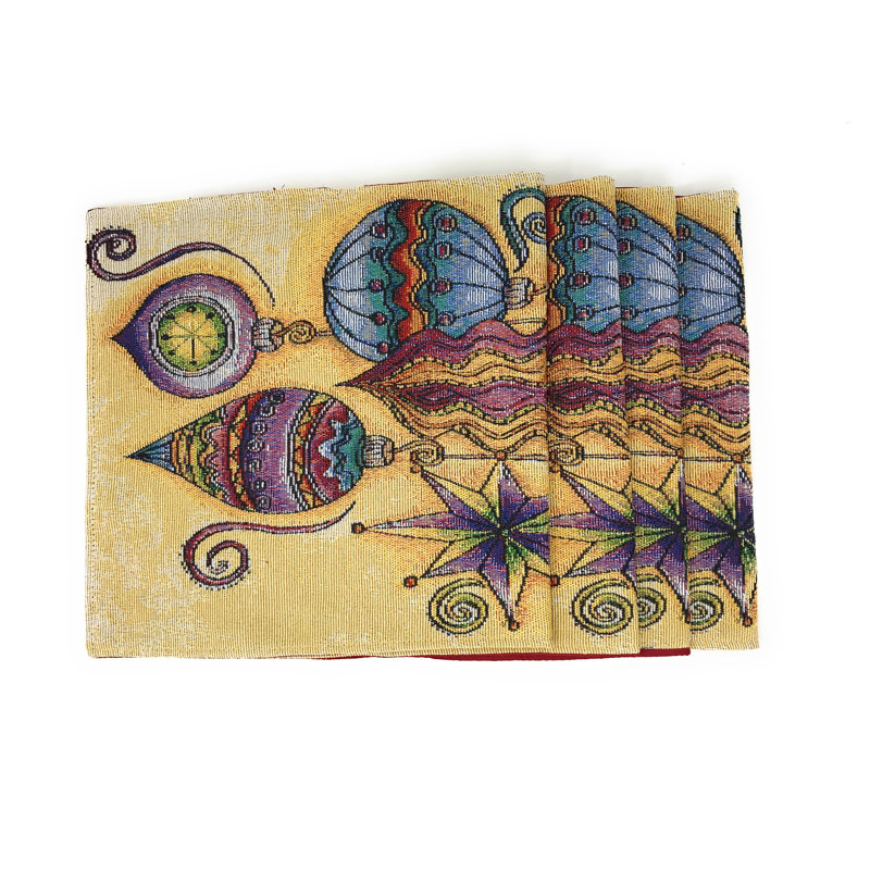 Sanford Cotton Abstract Rectangle Placemat