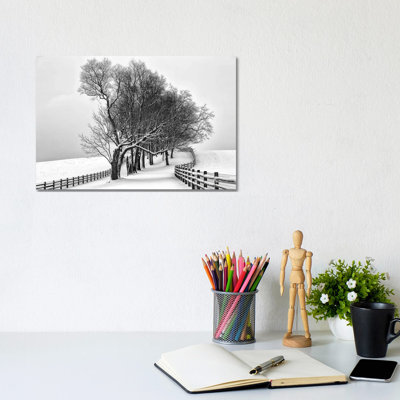 Along The Lane I by Aledanda - Wrapped Canvas Print