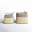Jumelle Handmade Seagrass Basket With Handles - Set of 2