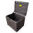 Decksplore 35 Gallon Water-resistant Lockable Deck Box With Rollers For Easy Mobility. 