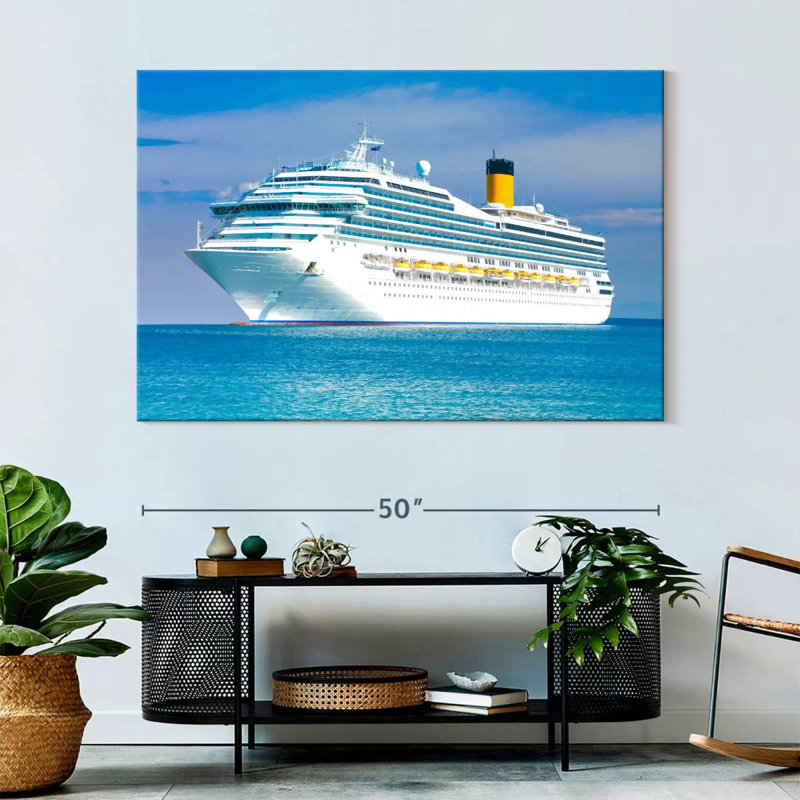 Mehar Large Ship, 34" H x 51" W