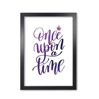 Once Upon A Time - Print