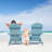 Plastic Adirondack Chair set of 2, All-Weather HIPS Outdoor Patio Chairs for Lawn, Garden, Fire Pit, Backyard-1428085717