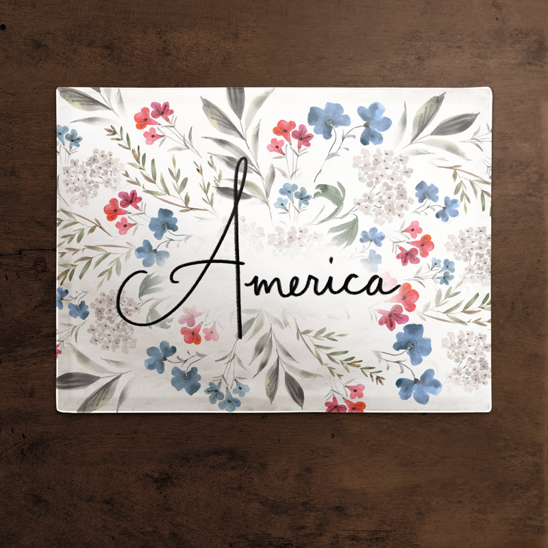 Napperon Floral America