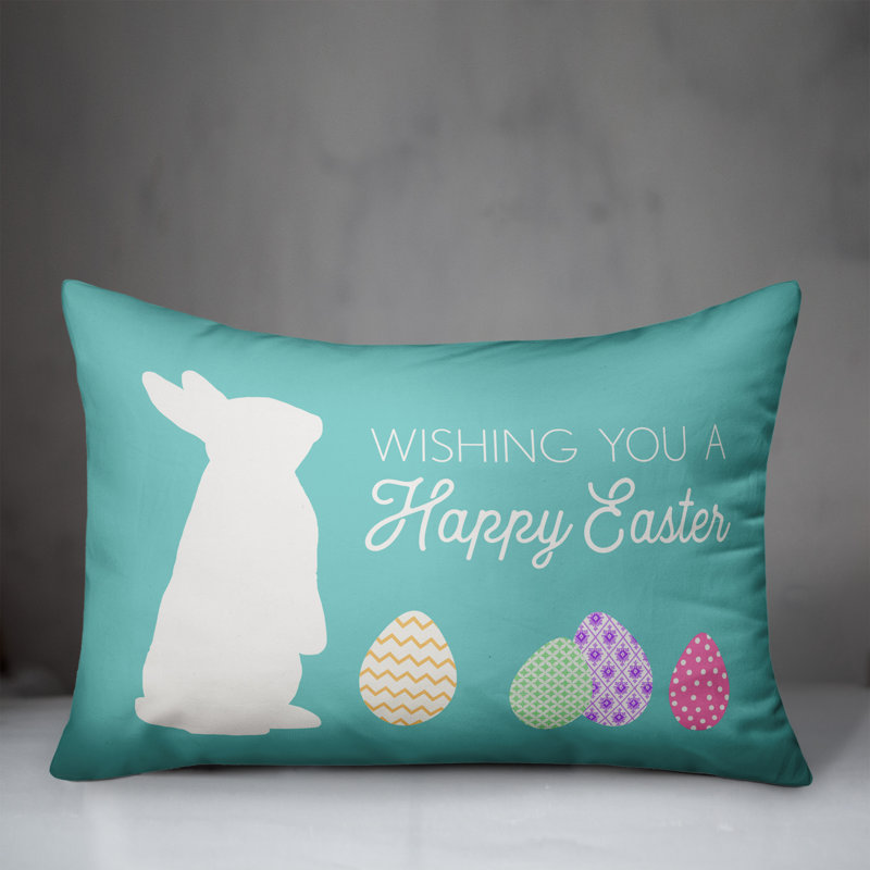 Hippity Hoppity Throw Pillow