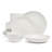 over&back Coupe 16-Piece Semi Hand-Finished Stoneware Dinnerware Set, Service for 4-99305505