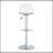 Modern Minimalist Bar Chairs And Bar Stools. Can Rotate 360 ° And Adjust Lifting. PET Backrest And PU Seats. Set Of 2. Suitable For Bars, Restaurants