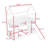 Twin Over Twin Bunk Bed with Slide and Roof,Ladder