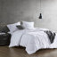 Édredon en duvet synthétique surdimensionné blanc-113361637