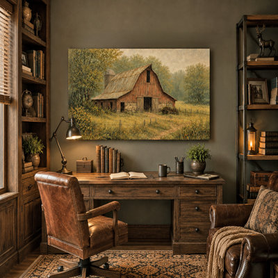 Quiet Farmhouse Wrapped Canvas Wall Art