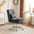 Upholstered Armless Task Office Chair without Wheels-1868986320