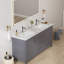 Robinet de lavabo vasque à poignée simple avec drain-105783056