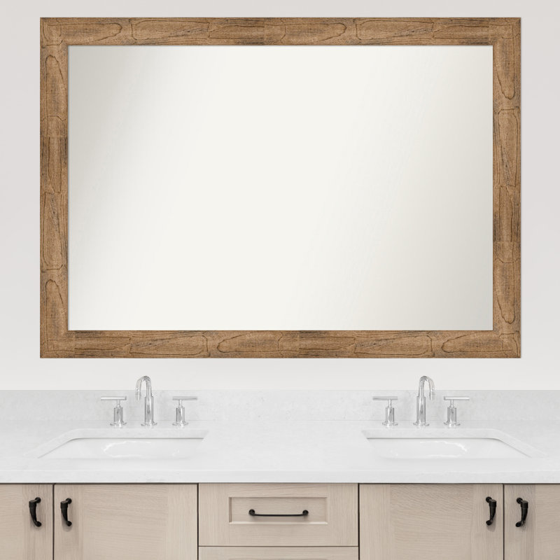 Timmy Solid Wood Wall Mirror, Rectangle, 36.5" x 51.5"