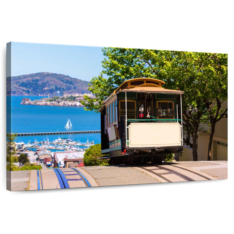 Mehar SF Cable Car, 30" H x 45" W