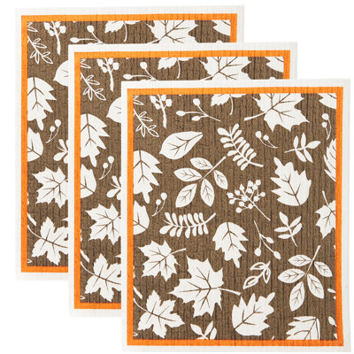 Serviette de thé ornée de plie
