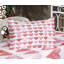 Drap-housse et coussin décoratif Ambesonne Saint-Valentin Vermillon rose blanc-106786329