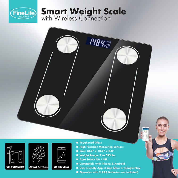 GLIVE (LABEL) Digital Body Scale Electronic Personal Weighing Scales F
