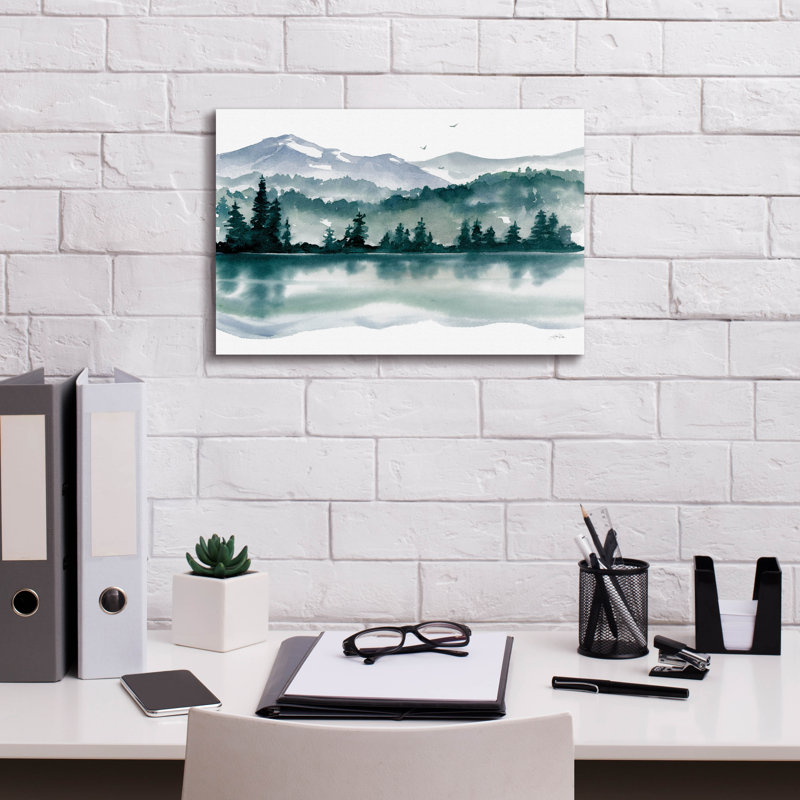 Art mural en toile Millwood Pines «Northwest 1» par Katrina Pete, 18 po x 12 po