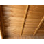 Powersheds 16 x 4ft Timber Overlap Windowless Pent Garden Shed, Double Doors