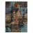 Abstract Patterned Multi-Colored Art Woven Base Digital Print Rug-872358008