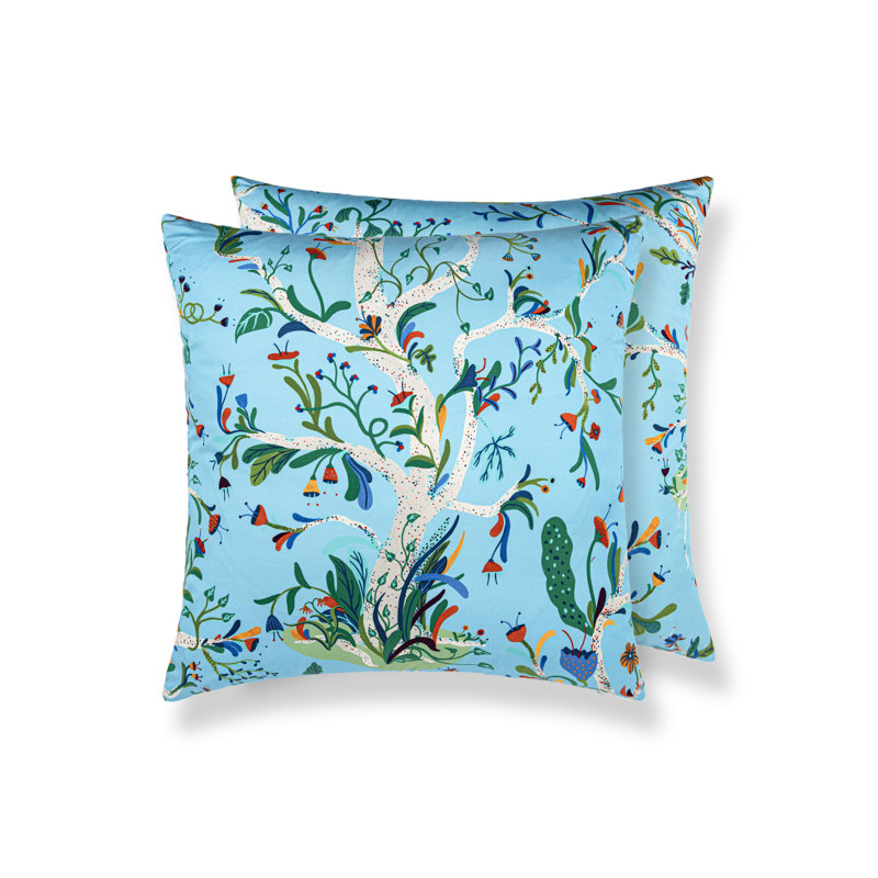 Square Pillow Cover & Insert, Sky