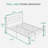 14" Metal Platform Bed with Headboard-1690455008-1680789933