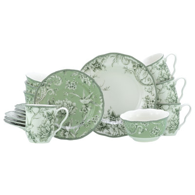 Adelaide Porcelain China Dinnerware Set Piece
