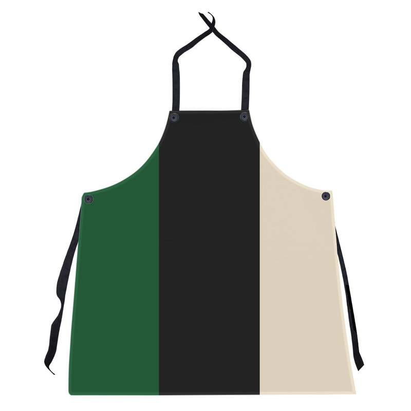 Tablier de basketball Dallas, Vert / Noir / Crème