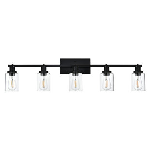 40.1'' 5 -Light Fixed Track Track Kit with Dimmable and Adjustable Head