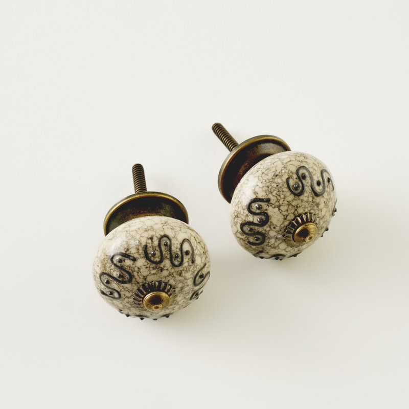 Izzy Ceramic Cabinet Knobs (Set Of 2)