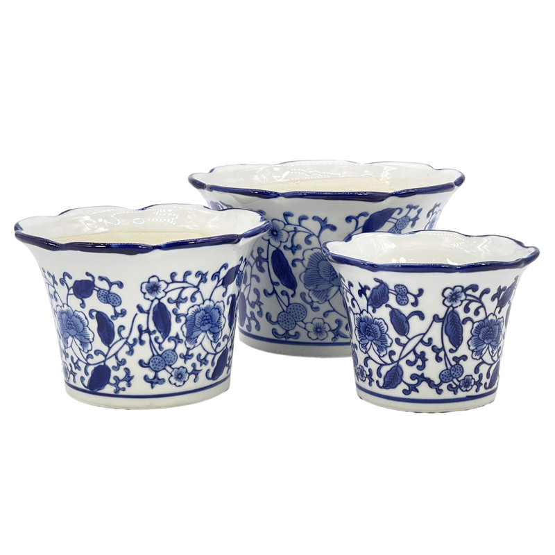 Pot de fleurs en céramique fait à la main