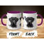 Elegant Schnauzer Watercolor Art 11oz Coffee Mug-497718379-497718388
