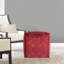 Pouf carré de 20 po de largeur-731692129